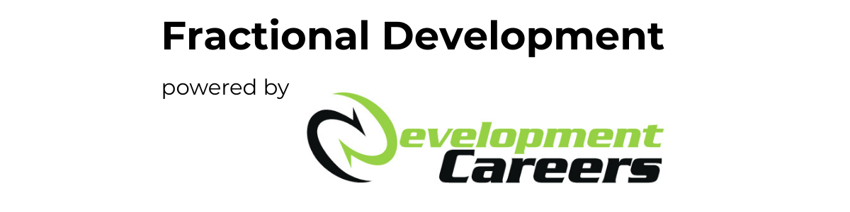 Fractional Development powered by Development Careers